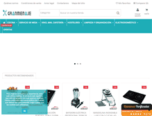 Tablet Screenshot of granmenaje.com